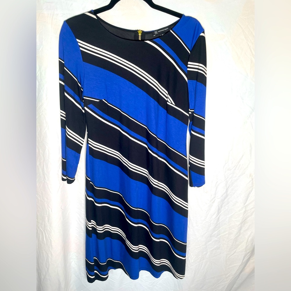 Blue & Black Business casual dress